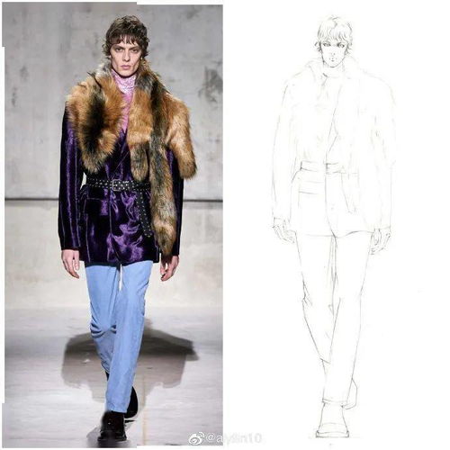 秀場臨摹服裝效果圖線稿50張合計